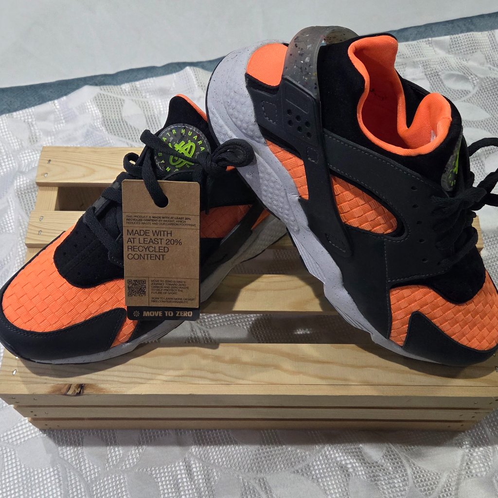 Mens Air Huarache By Nike Atomic Orange Mens Size 105